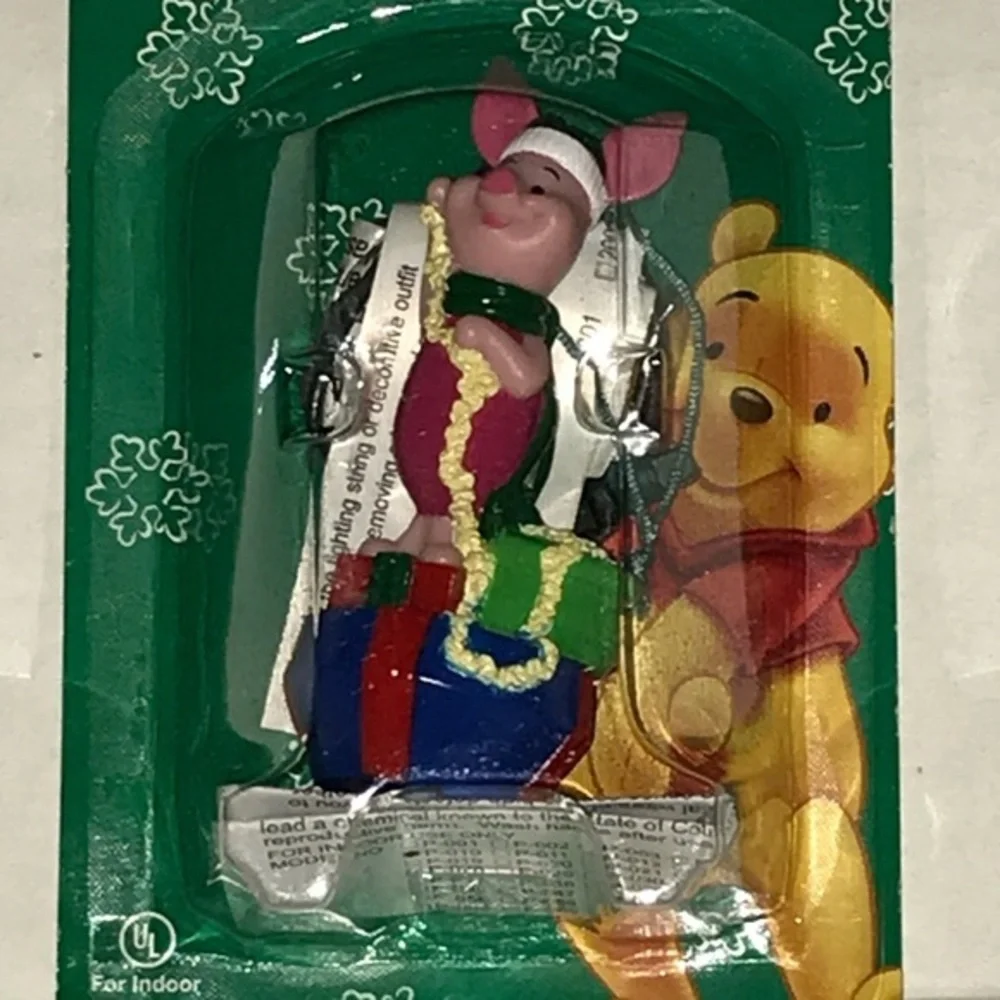 Santa’s Best Disney EZ Light‎ Illuminated Ornament, Piglet, Tigger